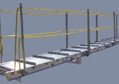 gangway beam style roped handrails 02